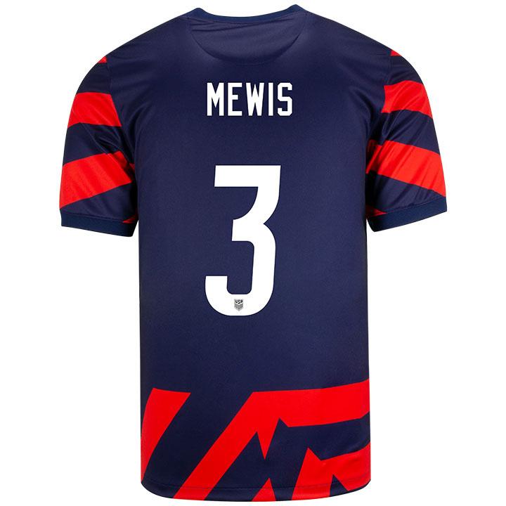 USA Navy/Red Samantha Mewis 2021/22 Men's Stadium Soccer Jersey