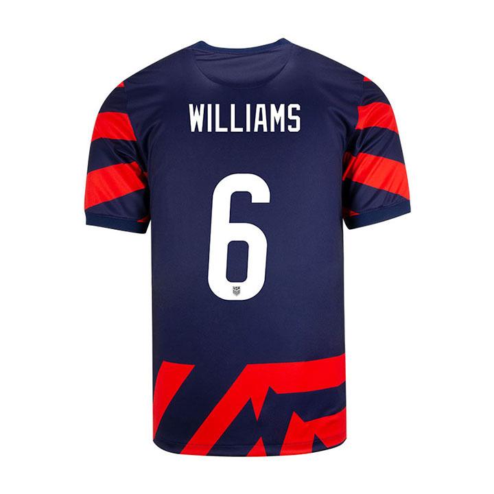 USA Navy/Red Lynn Williams 21/22 Youth Stadium Soccer Jersey - Click Image to Close