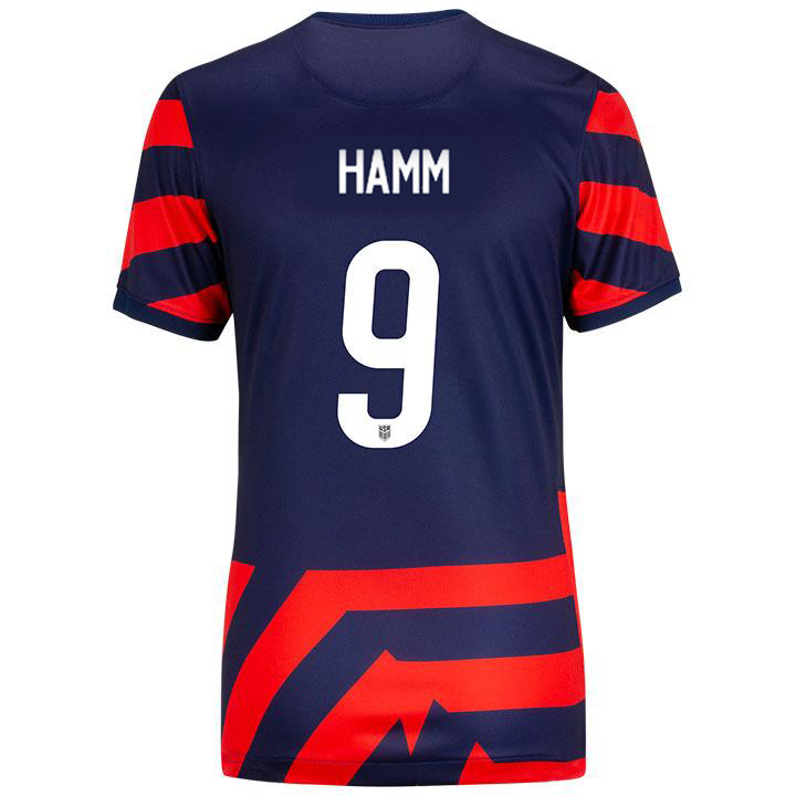 USA Away Mia Hamm 2021/2022 Women's Stadium Soccer Jersey