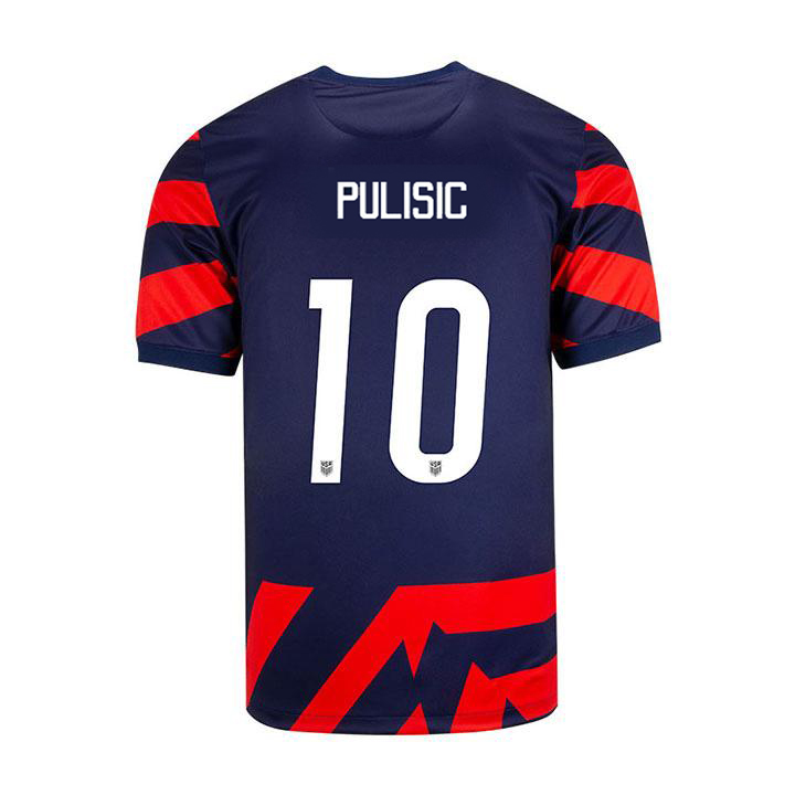 USA Navy/Red Christian Pulisic 21/22 Youth Stadium Soccer Jersey