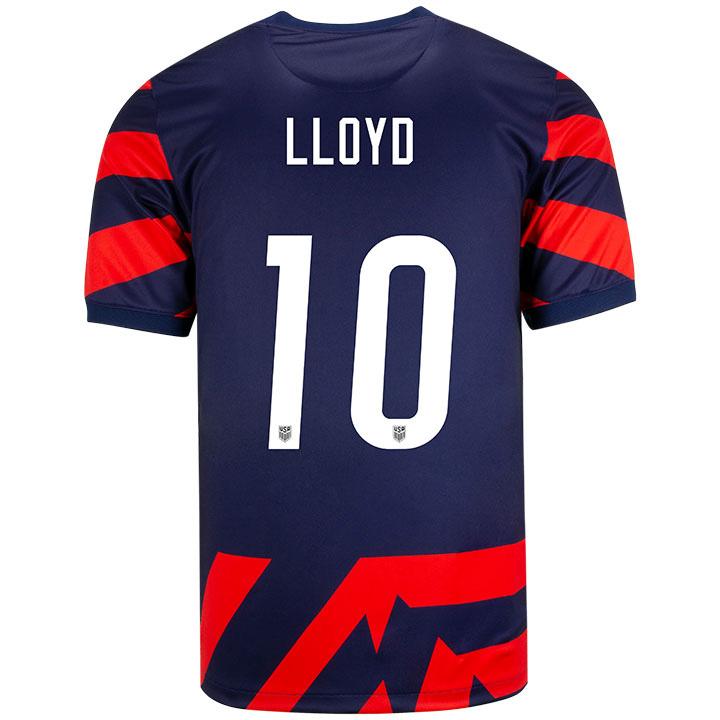 USA Navy/Red Carli Lloyd 2021/22 Men's Stadium Soccer Jersey