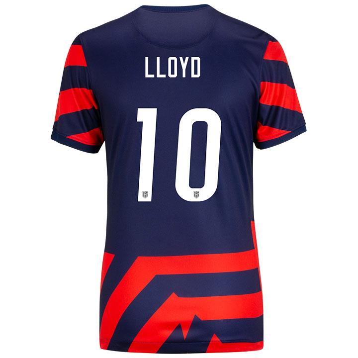 USA Away Carli Lloyd 2021/2022 Women's Stadium Soccer Jersey
