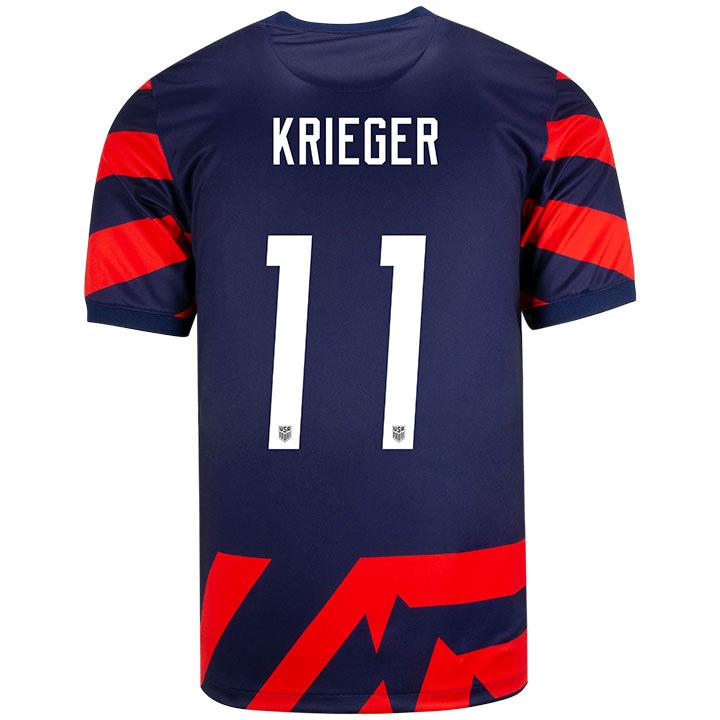USA Navy/Red Ali Krieger 2021/22 Men's Stadium Soccer Jersey
