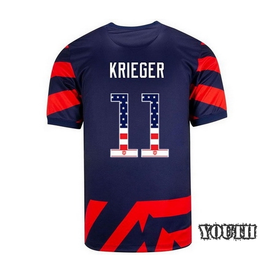 Away Ali Krieger 2021/2022 Youth Stadium Jersey Independence Day