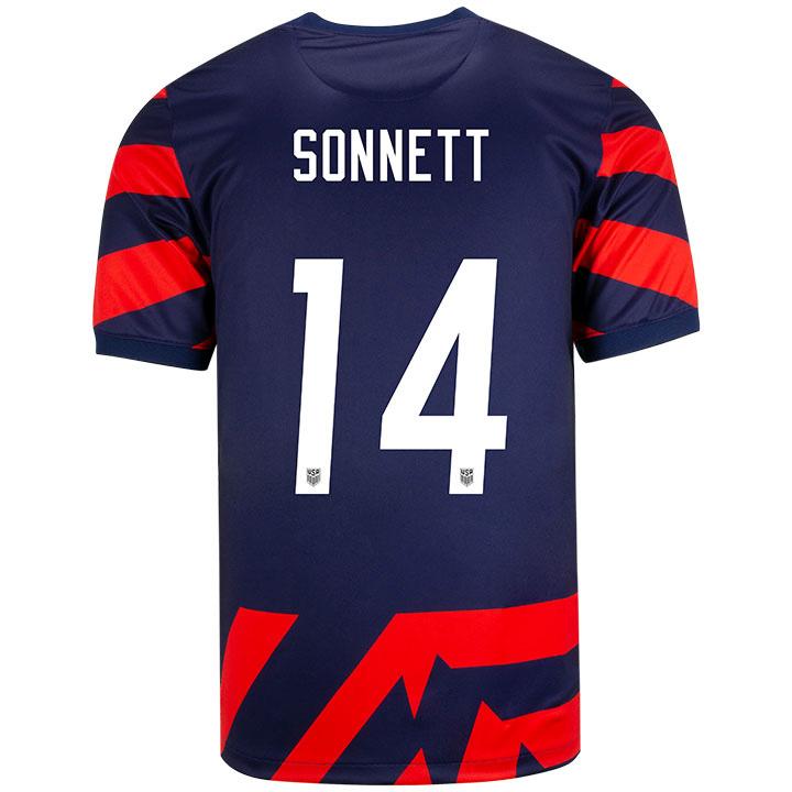 USA Navy/Red Emily Sonnett 2021/22 Men's Stadium Soccer Jersey