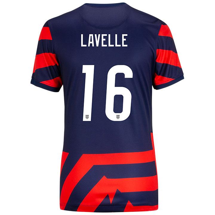 USA Away Rose Lavelle 2021/2022 Women's Stadium Soccer Jersey