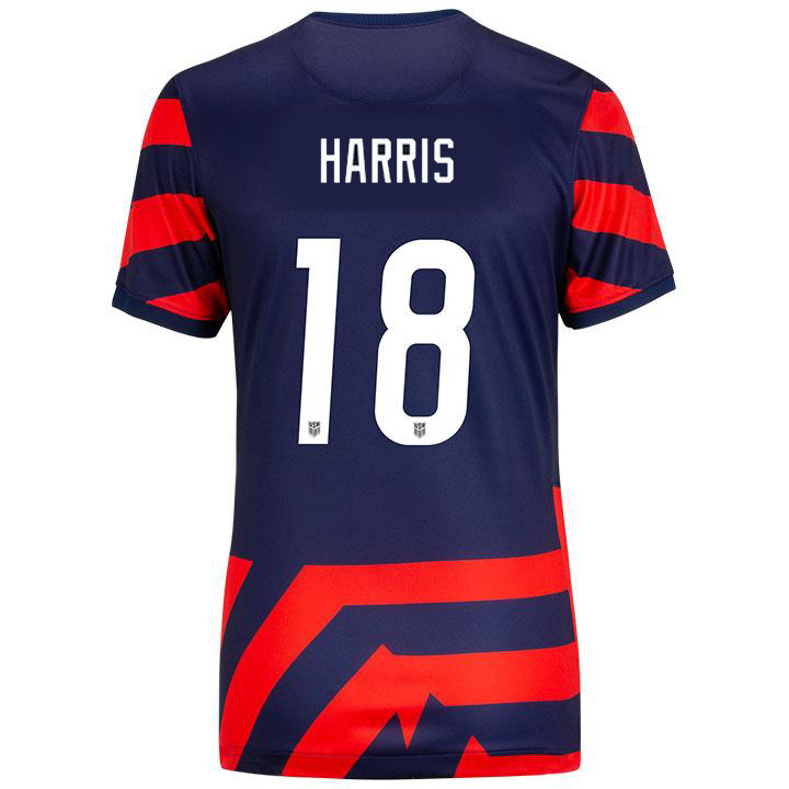 USA Away Ashlyn Harris 2021/2022 Women's Stadium Soccer Jersey