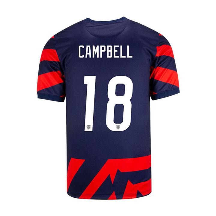 USA Navy/Red Jane Campbell 21/22 Youth Stadium Soccer Jersey