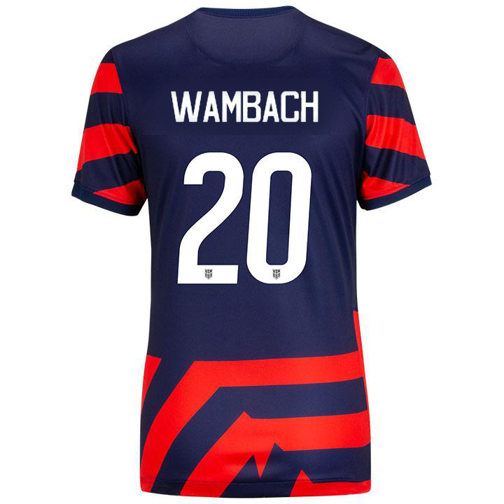 USA Away Abby Wambach 2021/2022 Women's Stadium Soccer Jersey