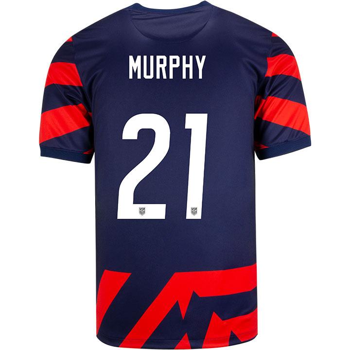 USA Navy/Red Casey Murphy 2021/22 Men's Stadium Soccer Jersey