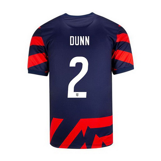 USA Navy/Red #2 Crystal Dunn 21/22 Youth Stadium Soccer Jersey