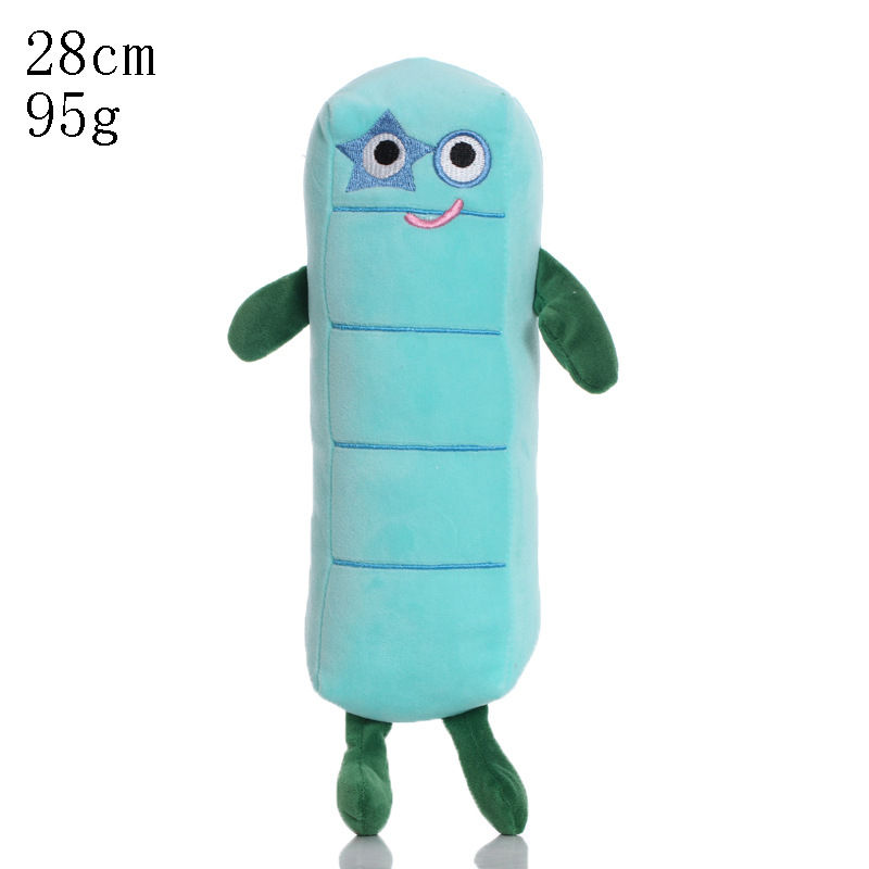 Number Five Plush Digital Stuffed Toys Party Supplies for Boys Girls