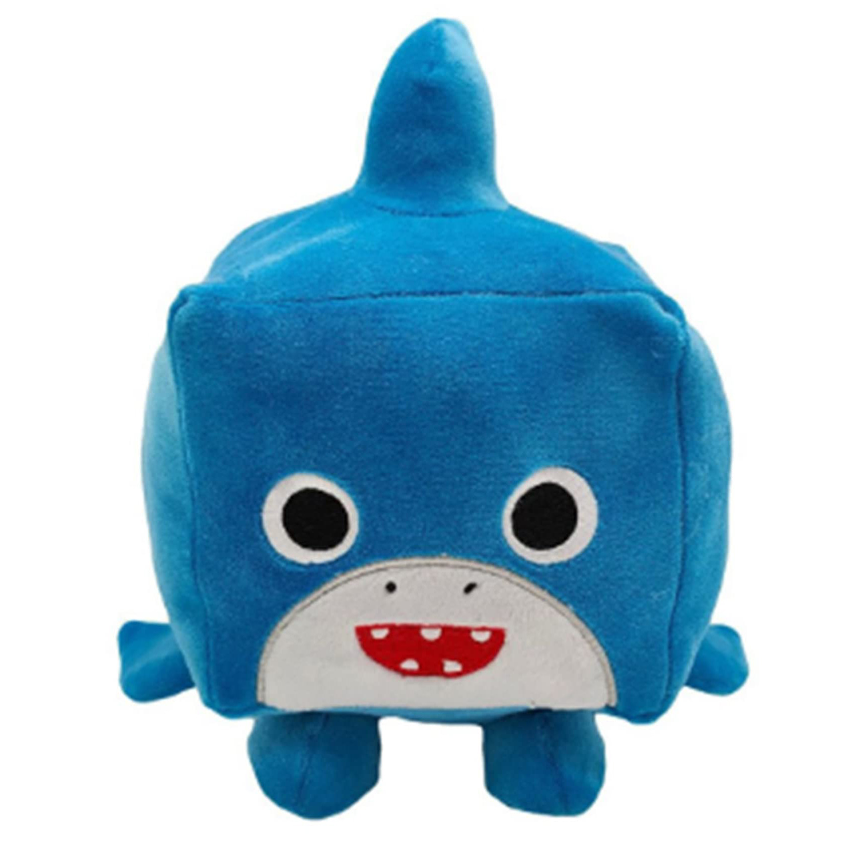 Blue Shark Stuffed Animal Cute Kawaii Soft Toy for Kids and Fans