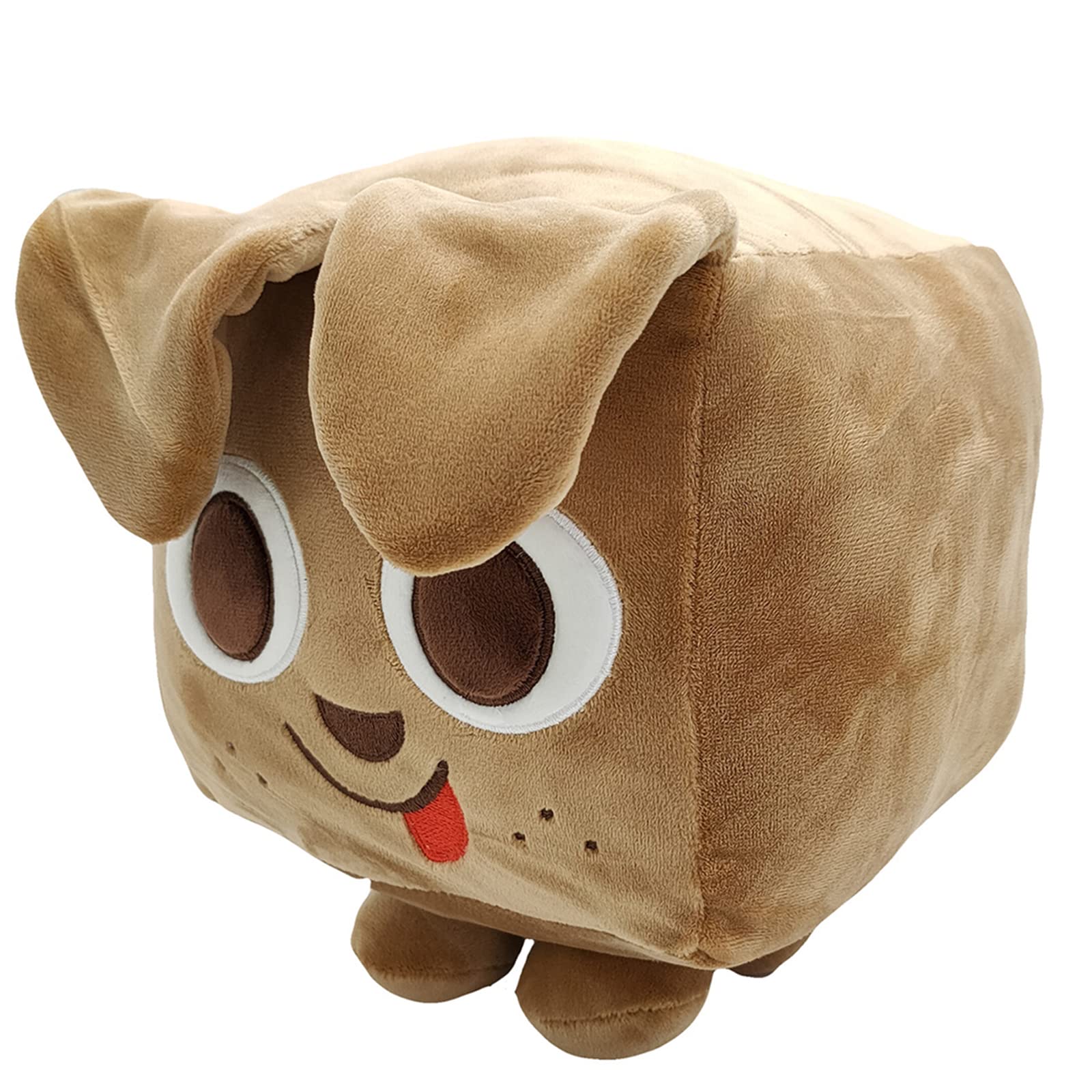 Grey Dog Stuffed Animal Cute Kawaii Soft Toy for Kids and Fans