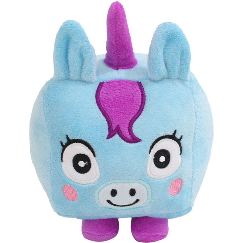Blue Unicorn Stuffed Animal Cute Kawaii Soft Toy for Kids and Fans