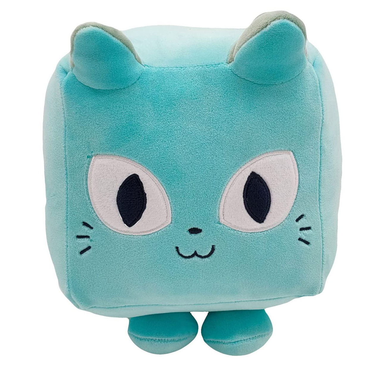 Teal Cat Stuffed Animal Kawaii Cute Soft Toy for Kids and Fans