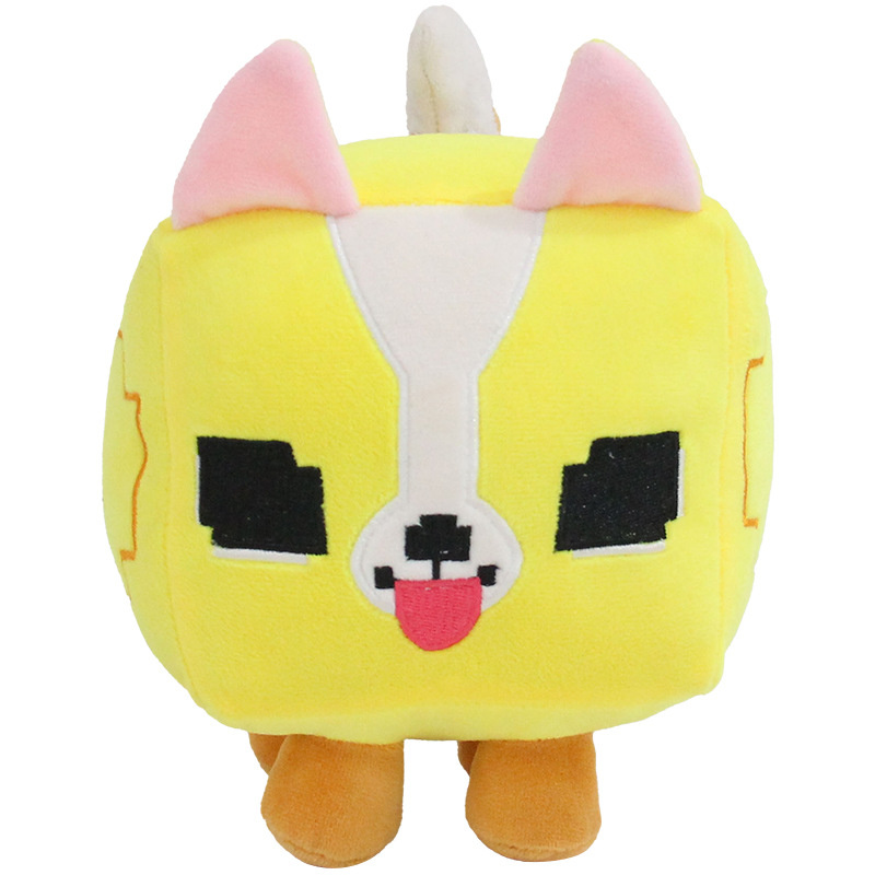 Yellow Cat Stuffed Animal Cute Kawaii Soft Toy for Kids and Fans