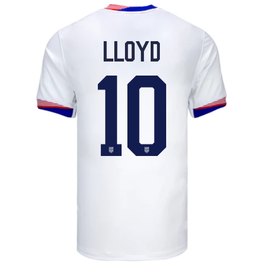 USA Carli Lloyd 2024 Home Men's Stadium Soccer Jersey - Click Image to Close