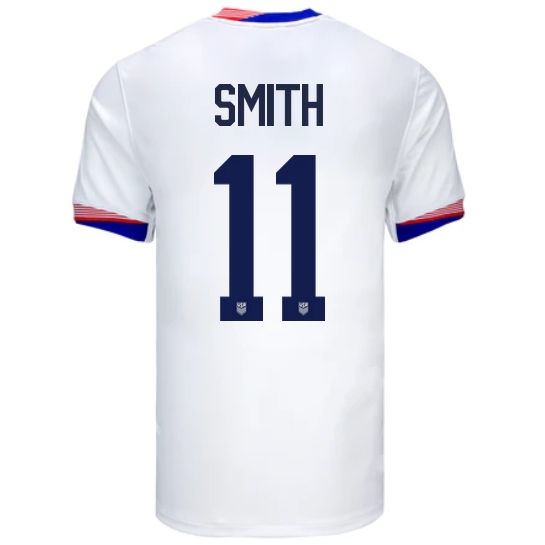 USA Sophia Smith 2024 Home Men's Stadium Soccer Jersey - Click Image to Close