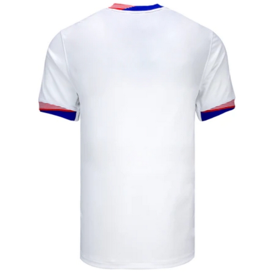 USA Blank 2024 Home Men's Stadium Soccer Jersey - Click Image to Close