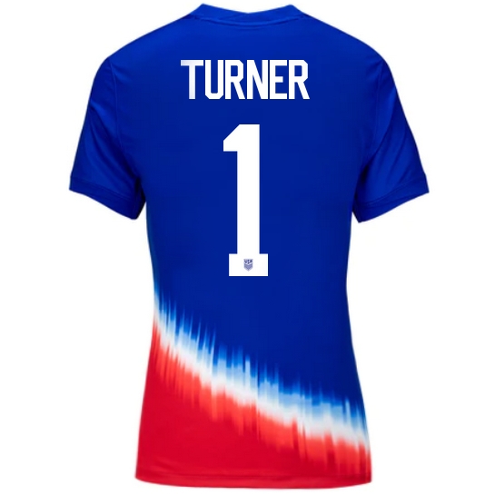 USA Matt Turner 2024 Away Women's Stadium Soccer Jersey - Click Image to Close