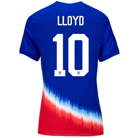 USA Carli Lloyd 2024 Away Women's Stadium Soccer Jersey