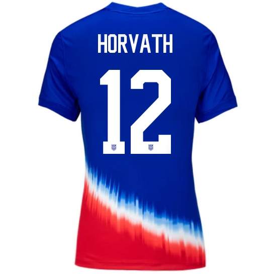 USA Ethan Horvath 2024 Away Women's Stadium Soccer Jersey - Click Image to Close