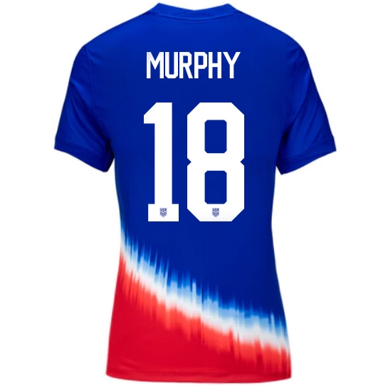 USA Casey Murphy 2024 Away Women's Stadium Soccer Jersey