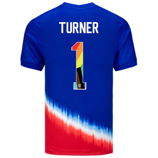 USA 2024/25 Matt Turner Away Pride Men's Soccer Jersey