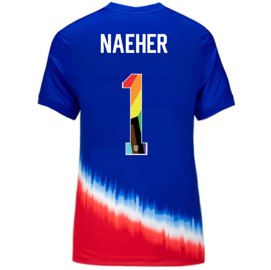 USA 2024/25 Alyssa Naeher Away Pride Women's Soccer Jersey