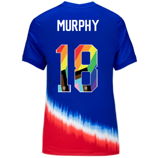 USA 2024/25 Casey Murphy Away Pride Women's Soccer Jersey