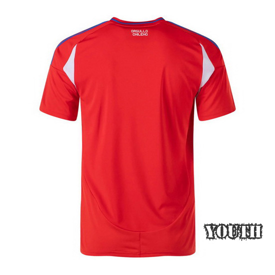 2024 Chile Team Home Youth Soccer Jersey
