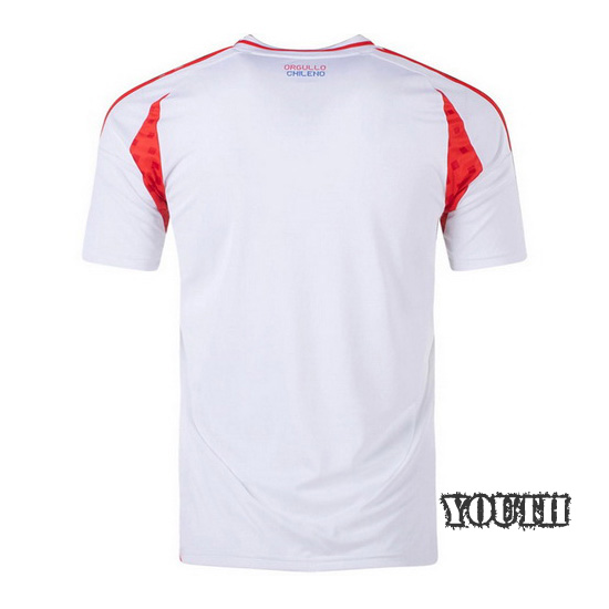 2024 Chile Team Away Youth Soccer Jersey