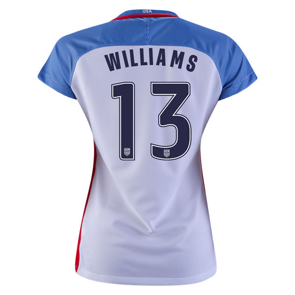 2016/2017 Lynn Williams Stadium Home Jersey USA Soccer #13 - Click Image to Close