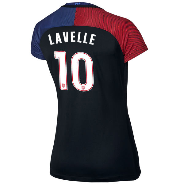 2016/2017 Rose Lavelle Stadium Away Jersey USA Soccer #10 - Click Image to Close