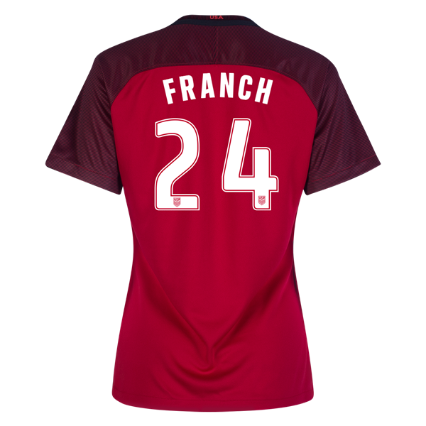 2017/2018 Adrianna Franch Third Stadium Jersey #24 USA Soccer