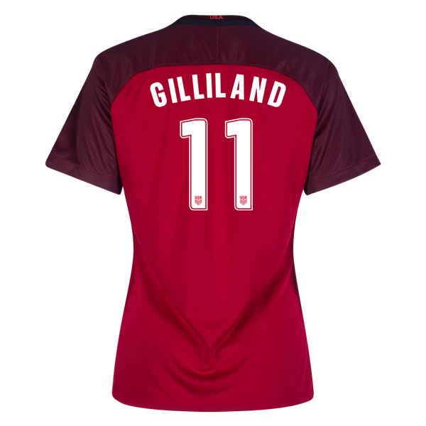 2017/2018 Arin Gilliland Third Stadium Jersey #11 USA Soccer - Click Image to Close