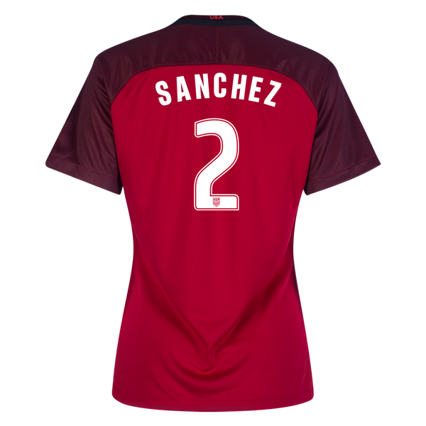 2017/2018 Ashley Sanchez Third Stadium Jersey #2 USA Soccer