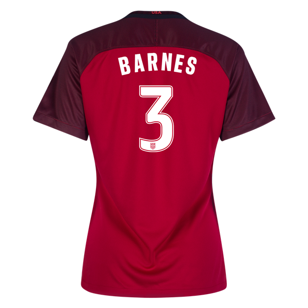 2017/2018 Lauren Barnes Third Stadium Jersey #3 USA Soccer