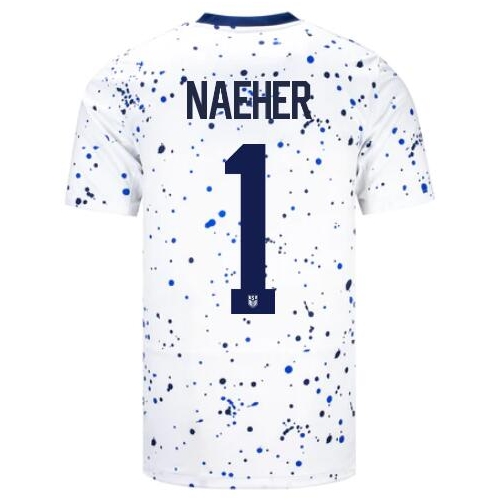 USA Alyssa Naeher 2023 Home Men's Stadium Soccer Jersey