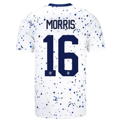 USA Jordan Morris 2023 Home Men's Stadium Soccer Jersey