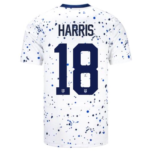 USA Ashlyn Harris 2023 Home Men's Stadium Soccer Jersey