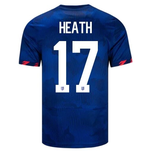 USA Tobin Heath 2023 Away Men's Stadium Soccer Jersey