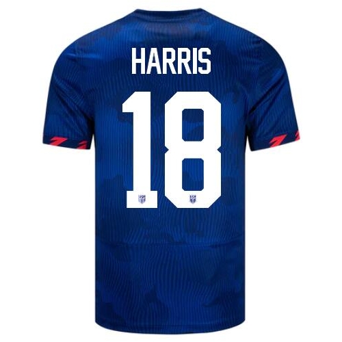 USA Ashlyn Harris 2023 Away Men's Stadium Soccer Jersey