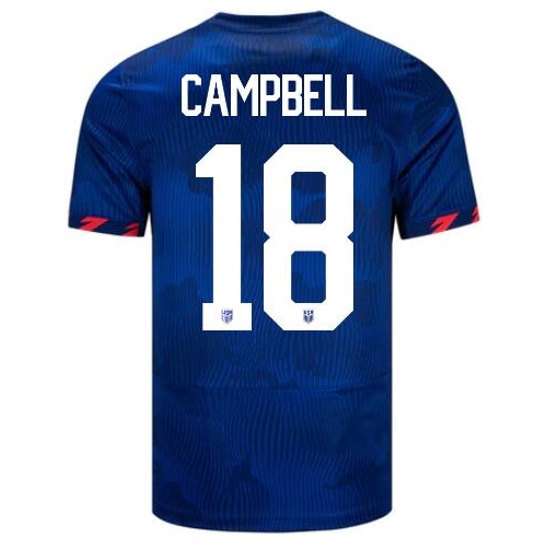 USA Jane Campbell 2023 Away Men's Stadium Soccer Jersey