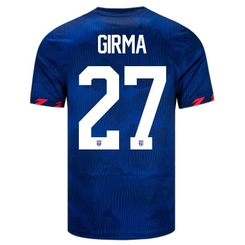 USA Naomi Girma 2023 Away Men's Stadium Soccer Jersey