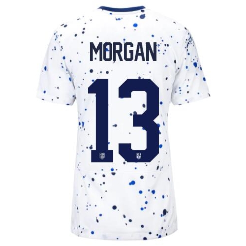 USA Alex Morgan 2023 Home Women's Stadium Soccer Jersey