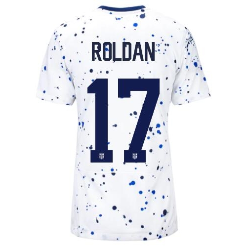 USA Cristian Roldan 2023 Home Women's Stadium Soccer Jersey