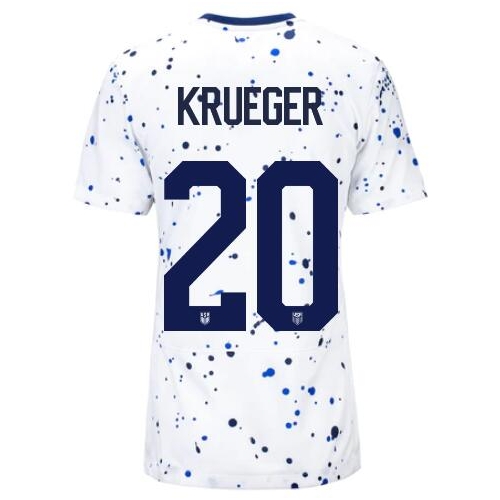 USA Casey Krueger 2023 Home Women's Stadium Soccer Jersey