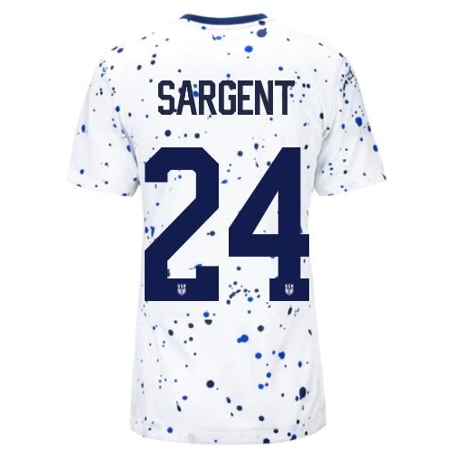USA Josh Sargent 2023 Home Women's Stadium Soccer Jersey